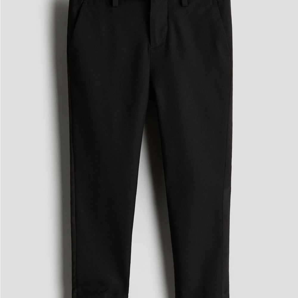 H&M Kids Black Blazer Set with tuxedo shirt - Picture 4 of 11